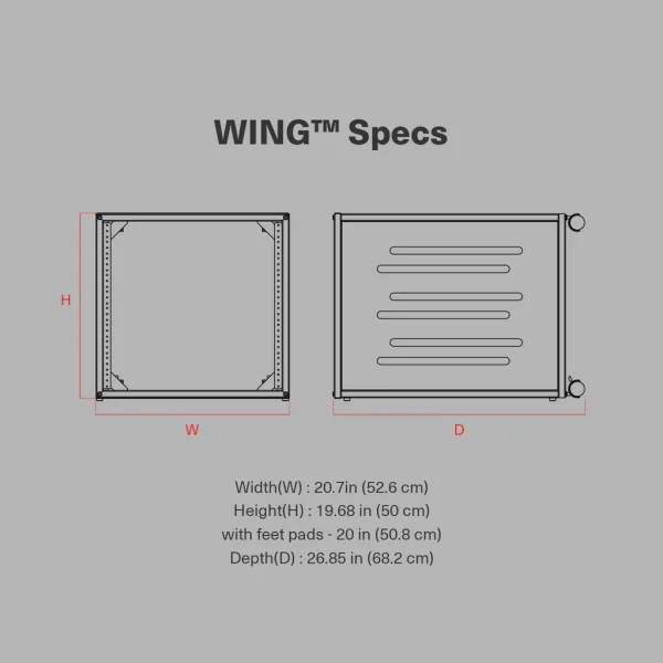 ⁦ארון מסד (RACK) | Wavebone Wing⁩ – תמונה ⁦4⁩