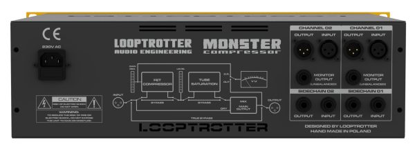 ⁦Looptrotter Audio Engineering MONSTER COMPRESSOR 2⁩ – תמונה ⁦3⁩